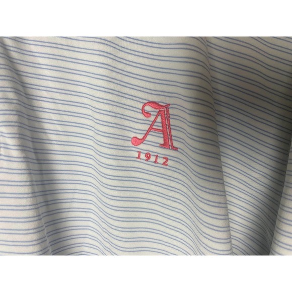 Holderness & Bourne Ansley Athletic Club Atlanta Polo Shirt White Size Large - Picture 4 of 6